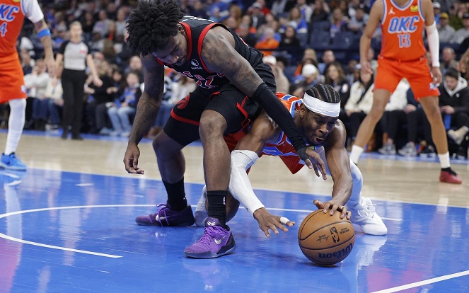Indiana Pacers besiegten Oklahoma City Thunder sieben Monate später in der regulären Saison
